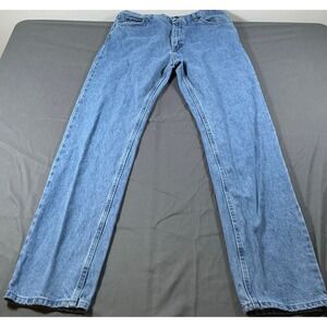 Wrangler Premium Quality Mens Straight Leg Jeans Blue Denim 36x36 1096501SL